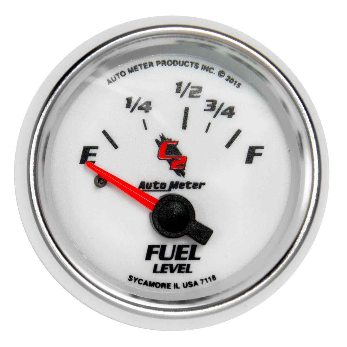 Auto Meter 2-1/16" FUEL LEVEL, 16-158 Ω, C2 - 7118