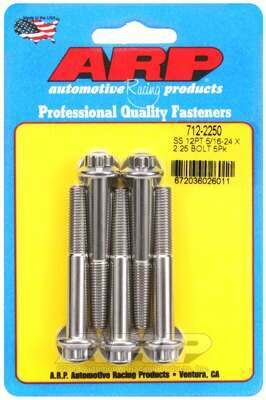 ARP 5/16-24 x 2.250 12pt SS bolts - 712-2250