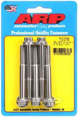 ARP 5/16-24 x 2.750 12pt SS bolts - 712-2750