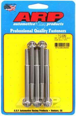 ARP 5/16-24 x 3.250 12pt SS bolts - 712-3250