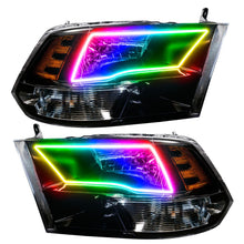 Oracle Lighting Smd Pre-Assembled Headlights, Black Bezel, Colorshift - No Controller (2009-2017 Ram 1500, 1500) - 7121-334