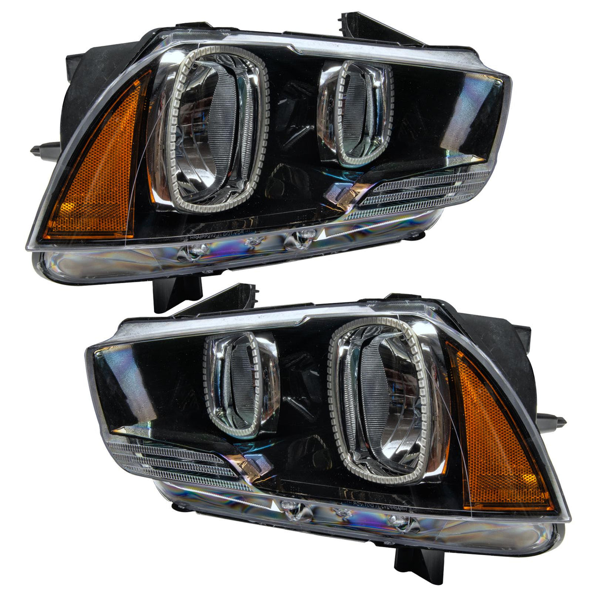 Oracle Lighting Smd Pre-Assembled Headlights, Non-Hid, Colorshift - No Controller (2011-2014 Charger) - 7123-334