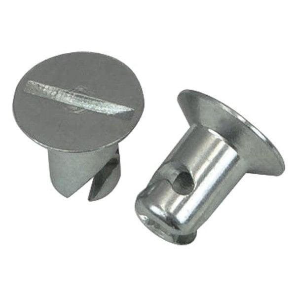 Moroso Quick Fastener, Flush .5/16 In X .400, Steel, Silver - 71291