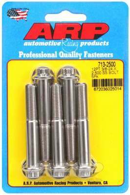 ARP 3/8-24 x 2.500 12pt SS bolts - 713-2500