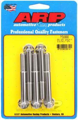 ARP 3/8-24 x 3.000 12pt SS bolts - 713-3000