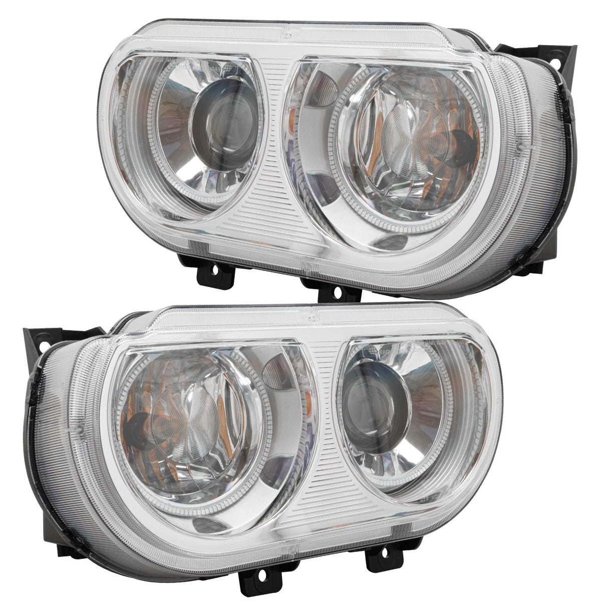 Oracle Lighting Smd Pre-Assembled Headlights, Hid Style, White (2008-2014 Challenger) - 7132-001