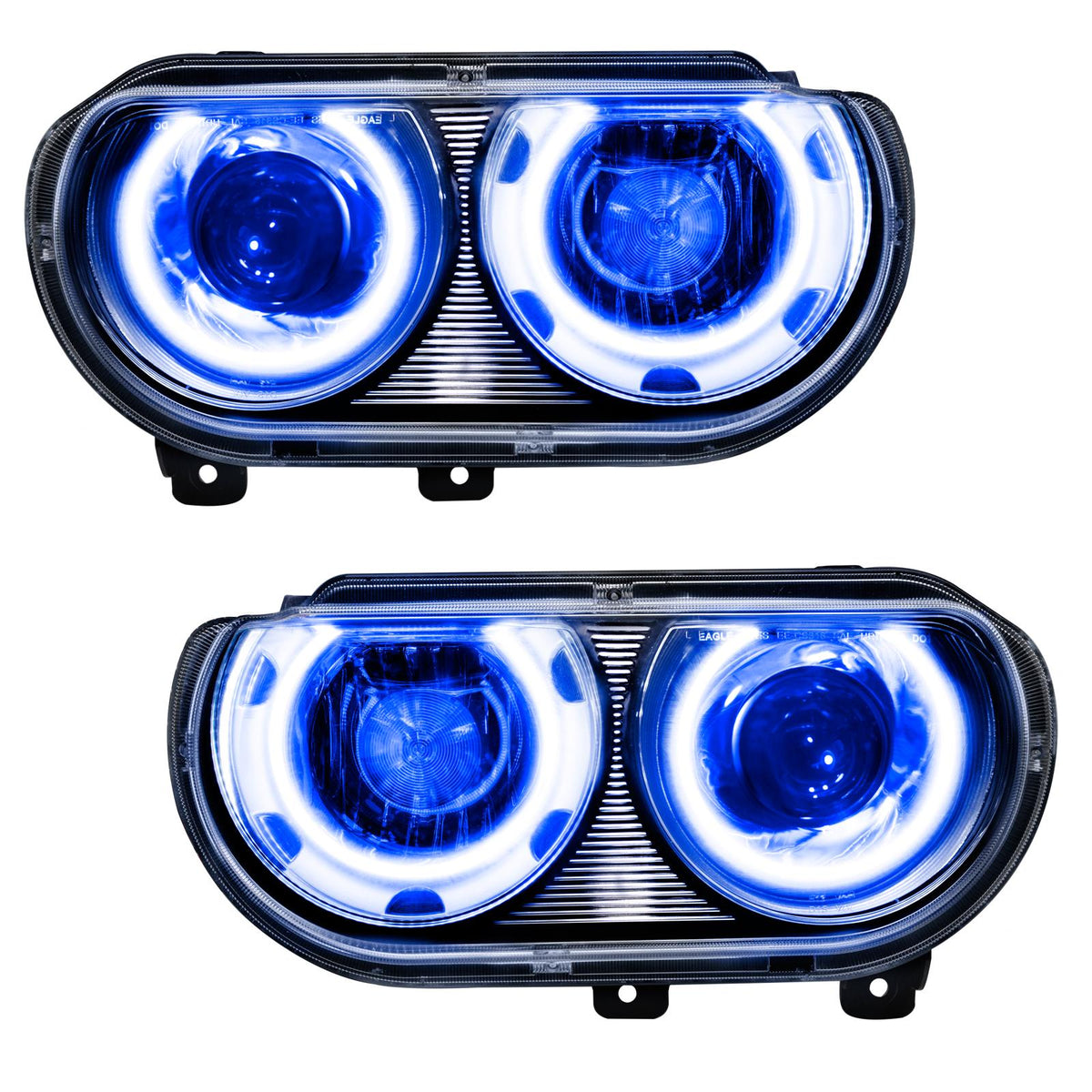 Oracle Lighting Smd Pre-Assembled Headlights, Hid Style, Blue (2008-2014 Challenger) - 7132-002
