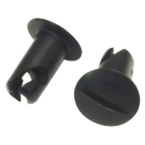 Moroso Quick Fastener, Oval, 5/16 In X .450, Aluminum, Black - 71327