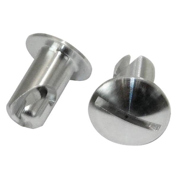 Moroso Quick Fastener, Oval, 5/16 In X .400, Aluminum - 71329