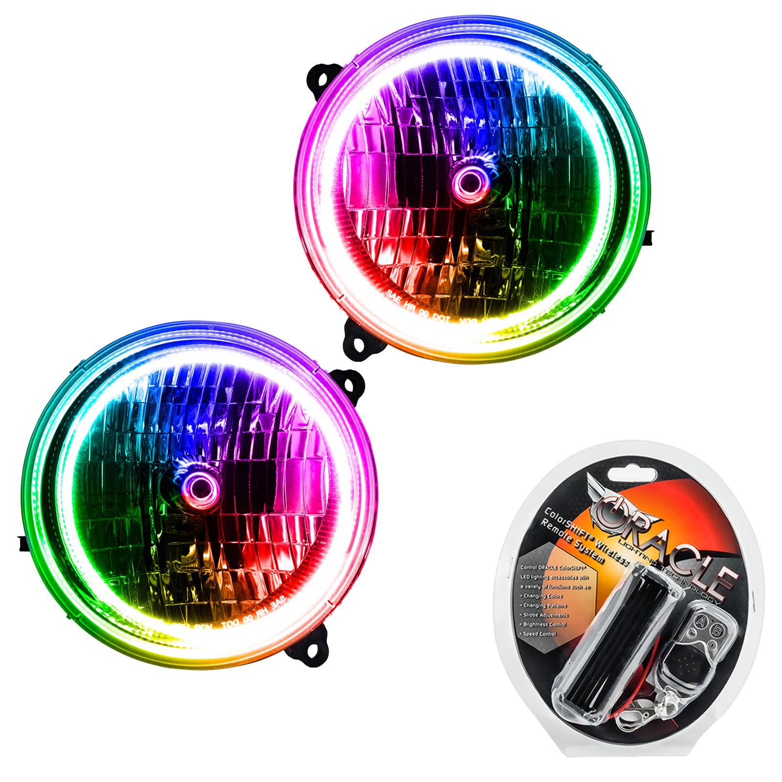 Oracle Lighting Smd Pre-Assembled Headlights, Colorshift (2002-2004 Liberty) - 7135-330