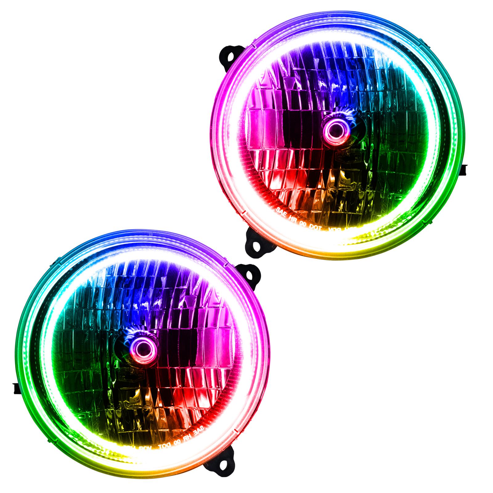 Oracle Lighting Smd Pre-Assembled Headlights, Colorshift 2.0 (2002-2004 Liberty) - 7135-333