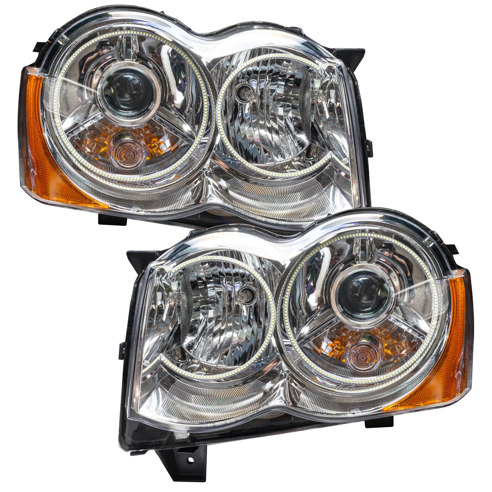 Oracle Lighting Smd Pre-Assembled Headlights, White (2008-2010 Grand Cherokee) - 7139-001