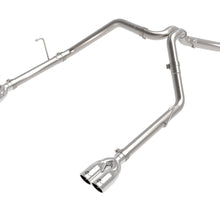 aFe Vulcan Series 3" to 2.5" 304 Stainless Steel DPF-Back Exhaust System - Polished Tips (2021 Jeep Gladiator V6 3.0L (td)) - 49-38095-P
