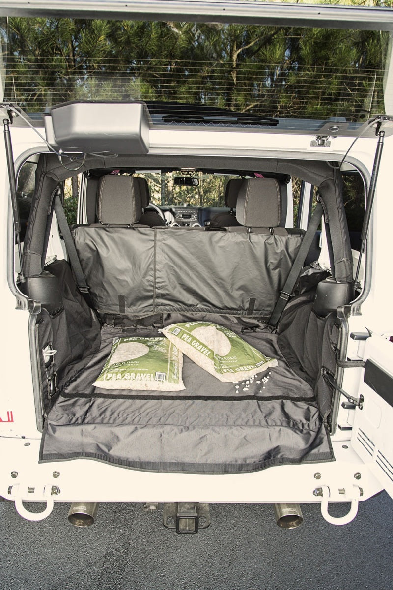 Rugged Ridge C3 Cargo Cover No Subwoofer; 07-18 Jeep Wrangler Jku 4 Door - 13260.01