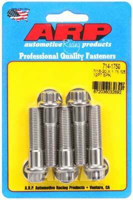 ARP 7/16-20 x 1.750 12pt SS bolts - 714-1750