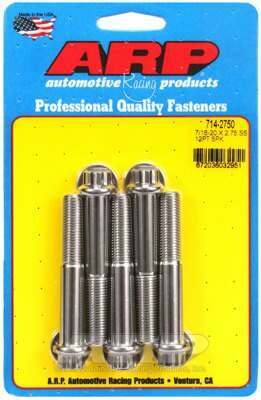 ARP 7/16-20 x 2.750 12pt SS bolts - 714-2750