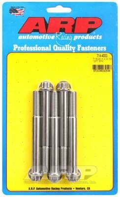 ARP 7/16-20 x 4.000 12pt SS bolts - 714-4000