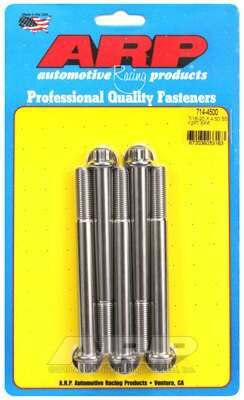 ARP 7/16-20 x 4.500 12pt SS bolts - 714-4500