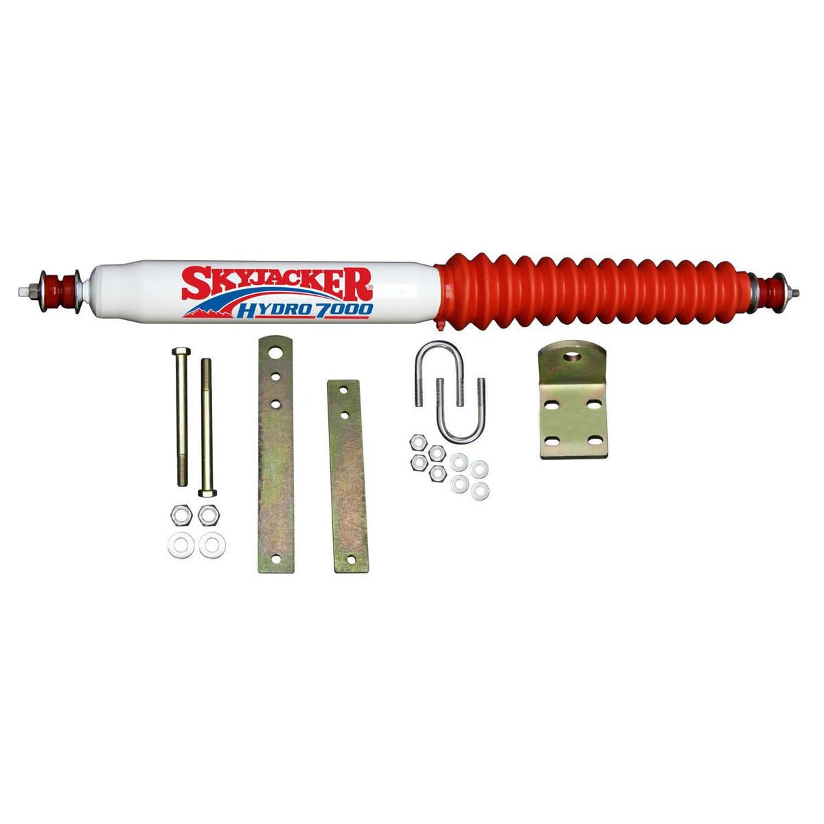 Skyjacker Steering Stabilizer Single Kit 80-96 Ford Bronco 80-96 Ford F-150 80-83 Ford F-100 80-98 Ford F-250 80-97 Ford F-350 86-90 Ford Bronco II 91-94 Ford Explorer 92-94 Mazda Navajo 97 Ford F-250 HD - 7140