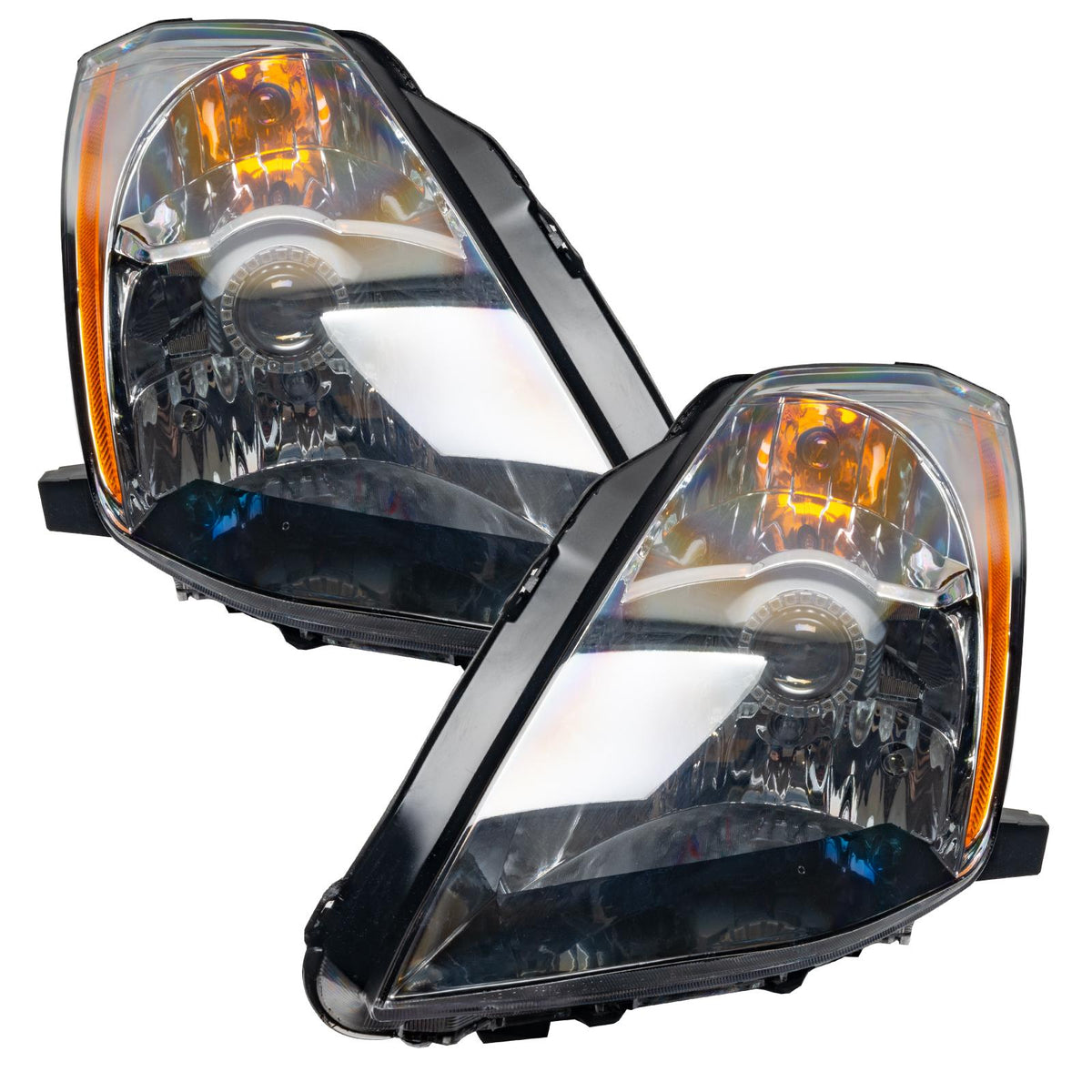 Oracle Lighting Smd Pre-Assembled Headlights, Hid Style, Red (2003-2005 350Z) - 7144-003