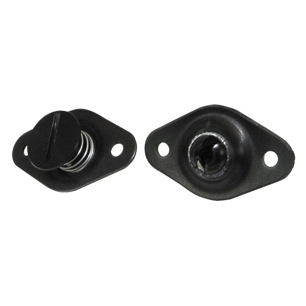 Moroso Quick Fastener, Self Ejecting, 5/16 In X .400 In, Aluminum, Black - 71441