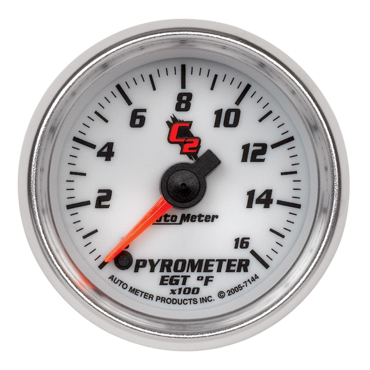Autometer C2 Series 2 1/16" Electric Pyrometer Gauge