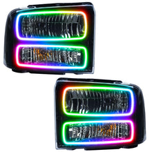 Oracle Lighting Smd Pre-Assembled Headlights, Black Bezel, Colorshift (2005-2005 Excursion) - 7147-330