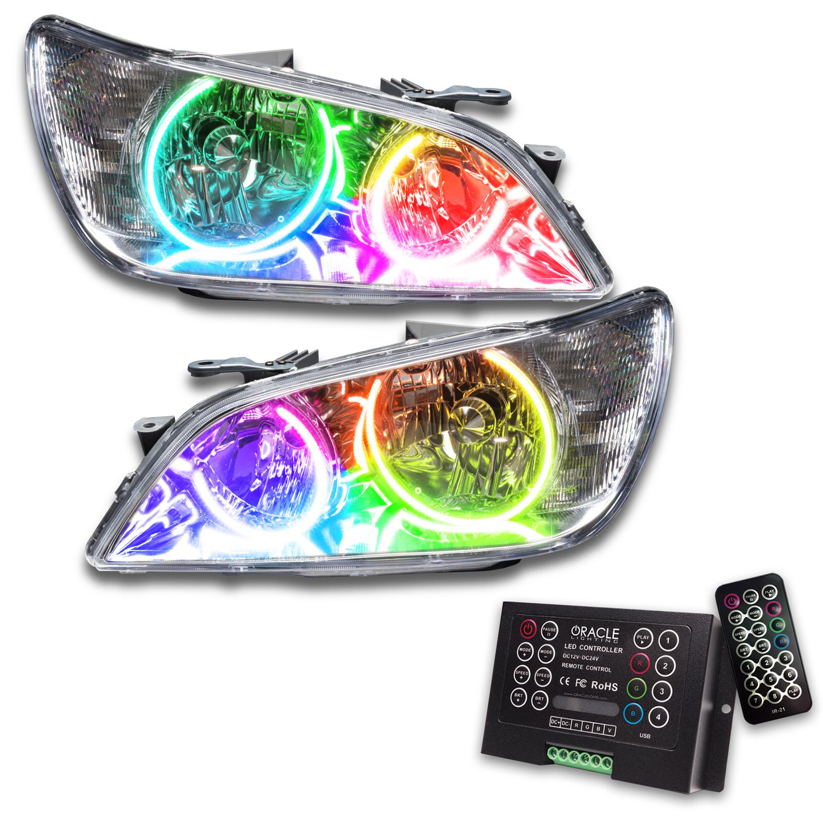 Oracle Lighting Smd Pre-Assembled Headlights, Hid Style, Colorshift 2.0 (2001-2005 IS300) - 7149-333