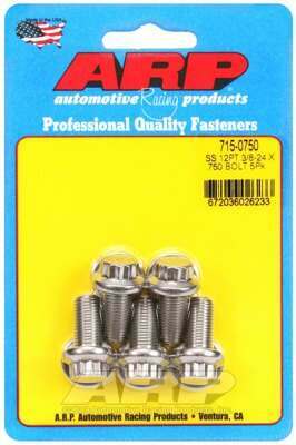 ARP 3/8-24 x .750 12pt 7/16 wrenching SS bolts - 715-0750