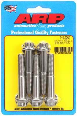 ARP 3/8-24 x 2.250 12pt 7/16 wrenching SS bolts - 715-2250