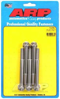 ARP 3/8-24 x 3.750 12pt 7/16 wrenching SS bolts - 715-3750