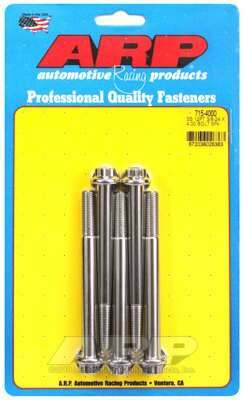 ARP 3/8-24 x 4.000 12pt 7/16 wrenching SS bolts - 715-4000