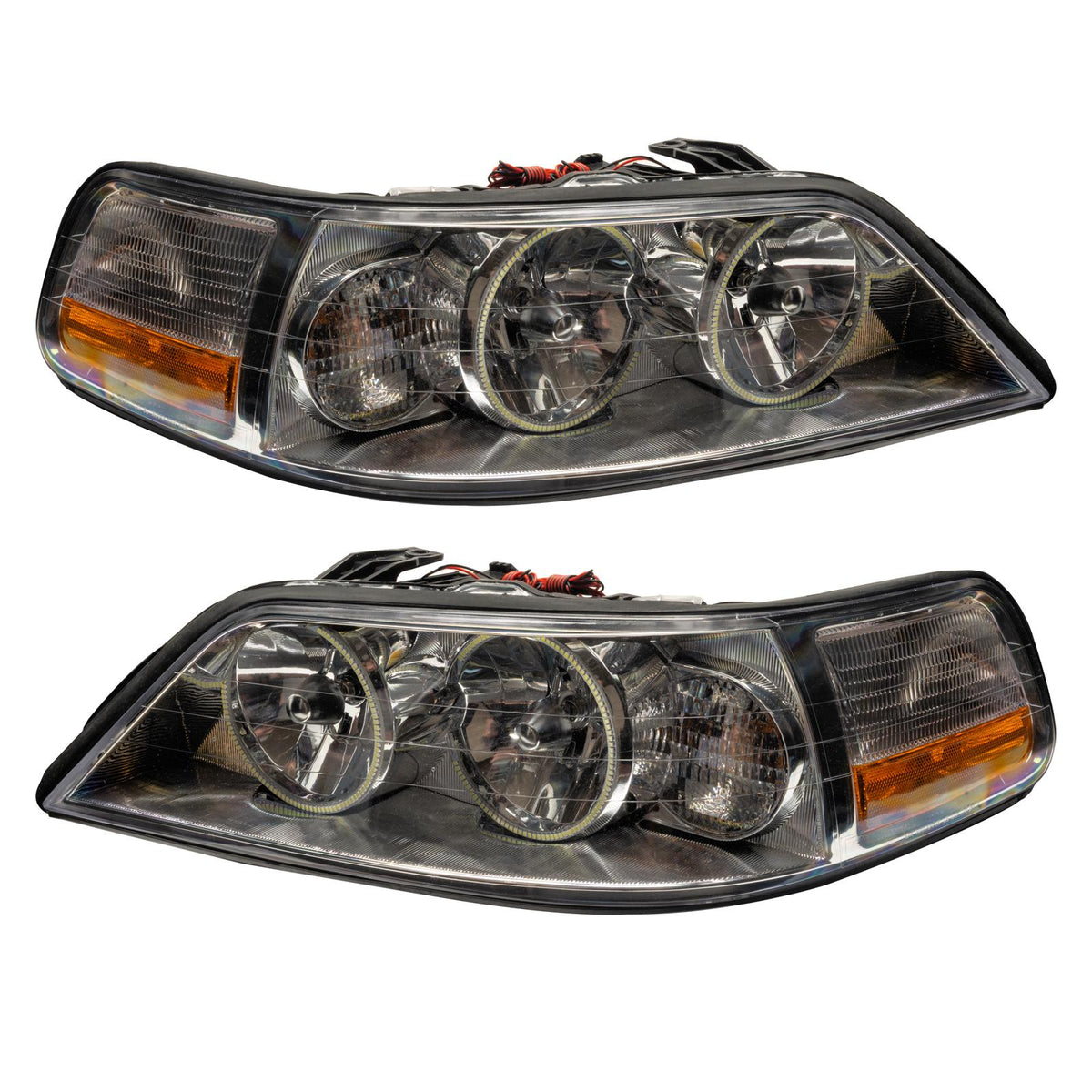 Oracle Lighting Smd Pre-Assembled Headlights, Non-Hid, Red (2005-2011 Town Car) - 7155-003
