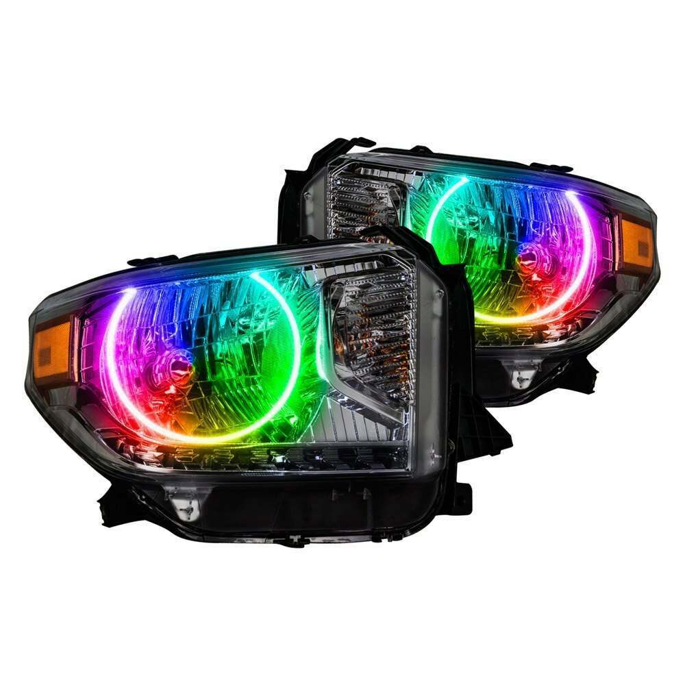 Oracle Lighting 2014-2017 Toyota Tundra Pre-Assembled Led Halo Headlights (2014-2017 Toyota Tundra) - 7158-335