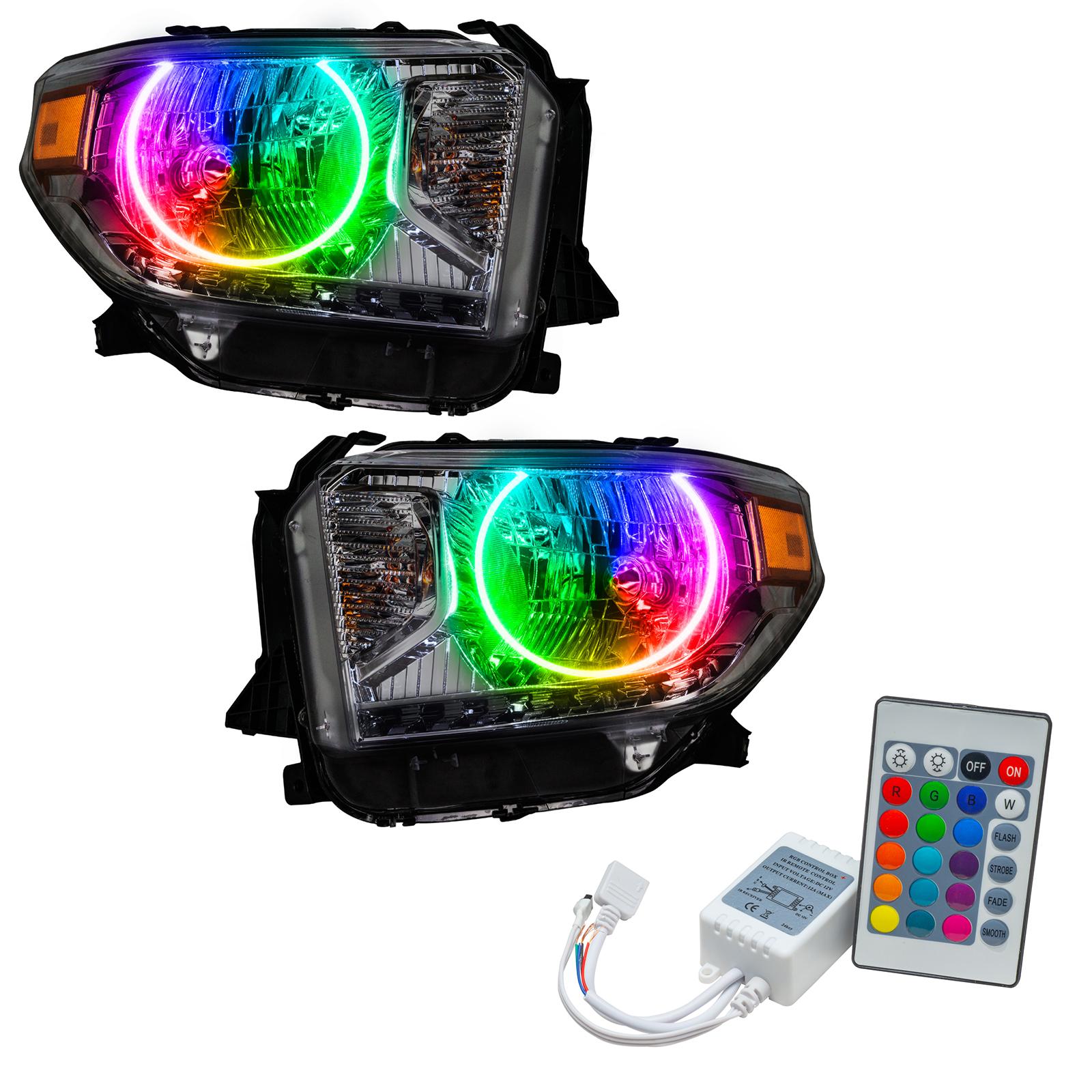 Oracle Lighting Smd Pre-Assembled Headlights, Colorshift - Simple (2014-2017 Tundra) - 7158-504