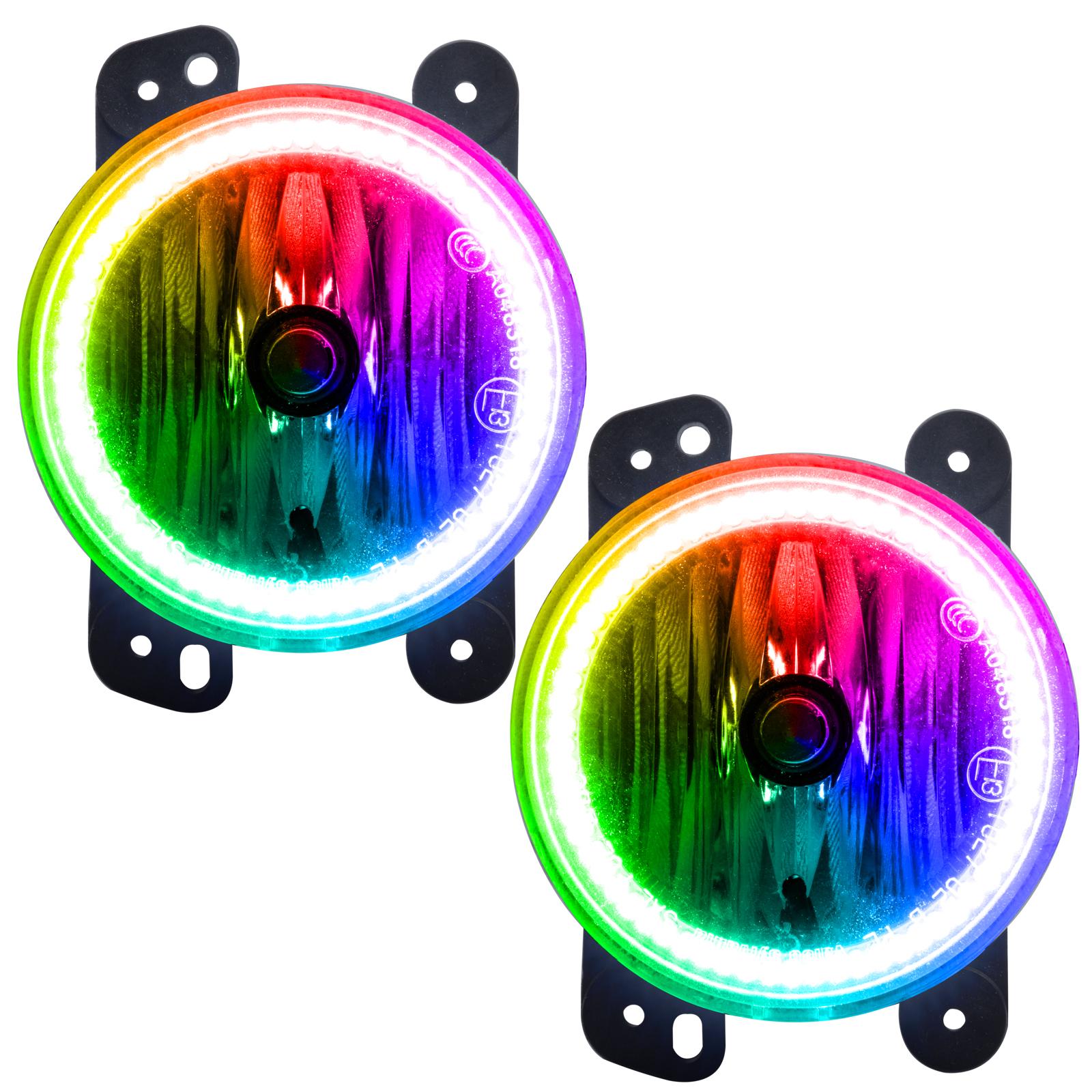 Oracle Lighting Smd Fog Lights, Colorshift (2010-2015 Wrangler) - 7159-333