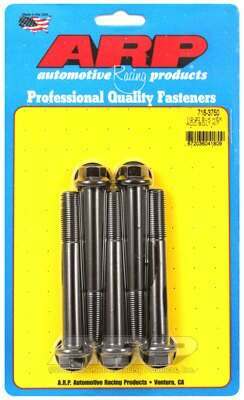ARP 1/2-20 x 3.750 hex black oxide bolts - 716-3750
