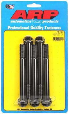 ARP 1/2-20 x 4.750 hex black oxide bolts - 716-4750
