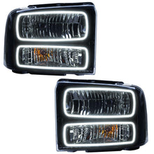 Oracle Lighting Smd Pre-Assembled Headlights, Black, White (2005-2007 F-250, F-250 Super Duty, F-350, F-350 Super Duty) - 7161-001