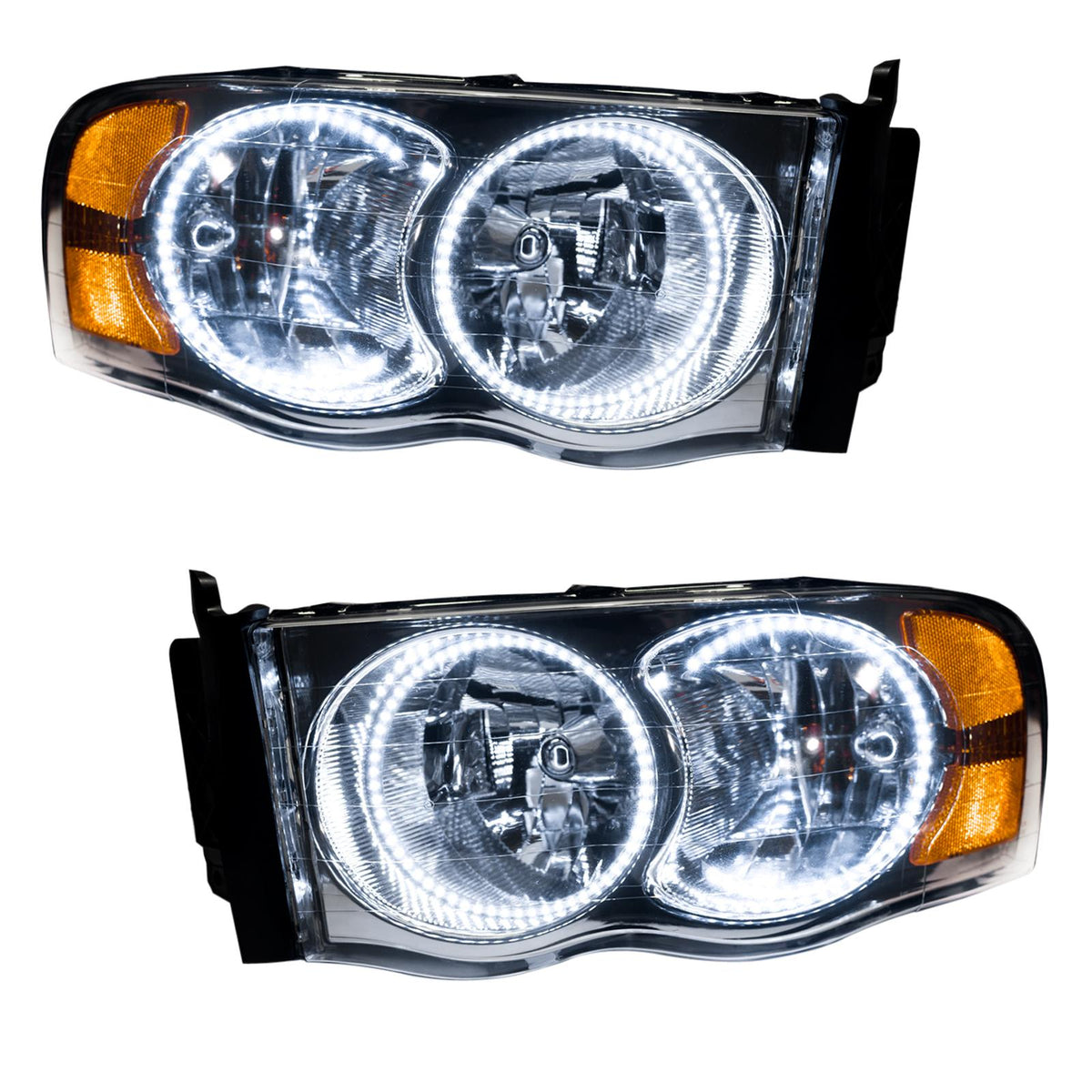 Oracle Lighting Smd Pre-Assembled Headlights, White (2002-2005 Ram 1500, Ram 2500, Ram 3500, Ram 4000) - 7164-001