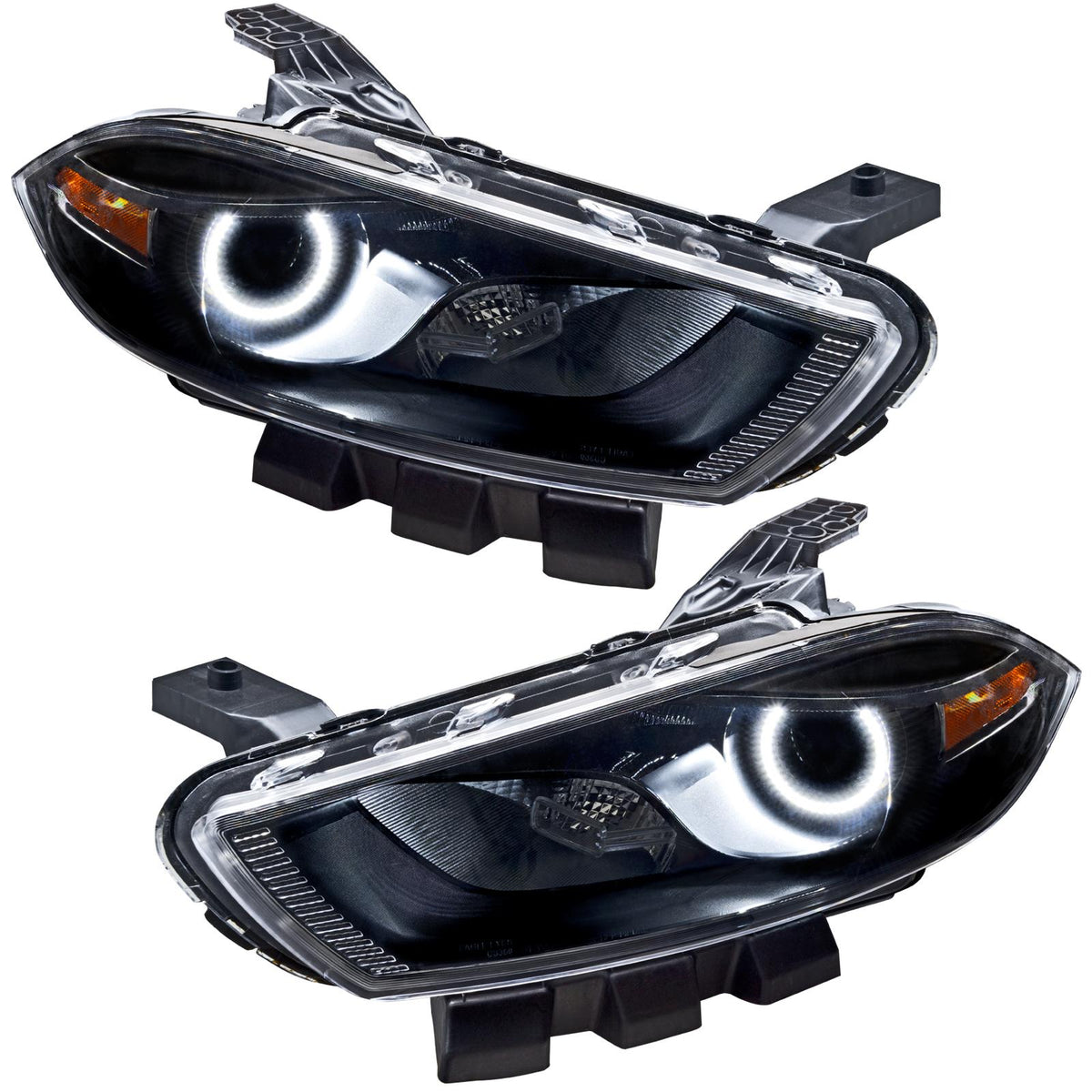 Oracle Lighting Smd Pre-Assembled Headlights, Halogen, Black, White (2013-2016 Dart) - 7169-001