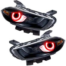 Oracle Lighting Smd Pre-Assembled Headlights, Halogen, Black, Red (2013-2016 Dart) - 7169-003