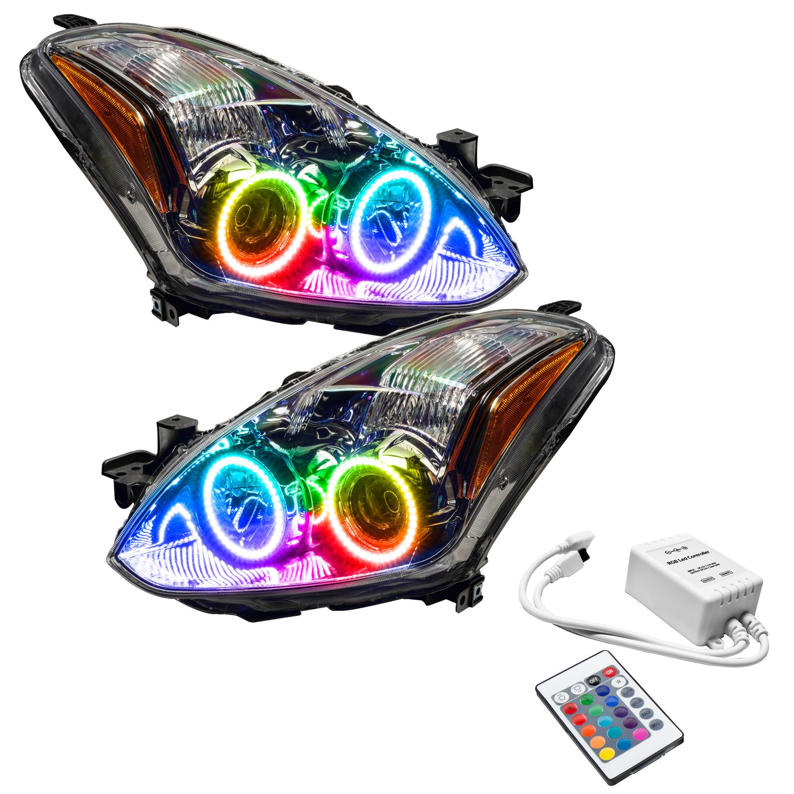 Oracle Lighting Smd Pre-Assembled Headlights, Colorshift - Simple (2010-2012 Altima) - 7171-504