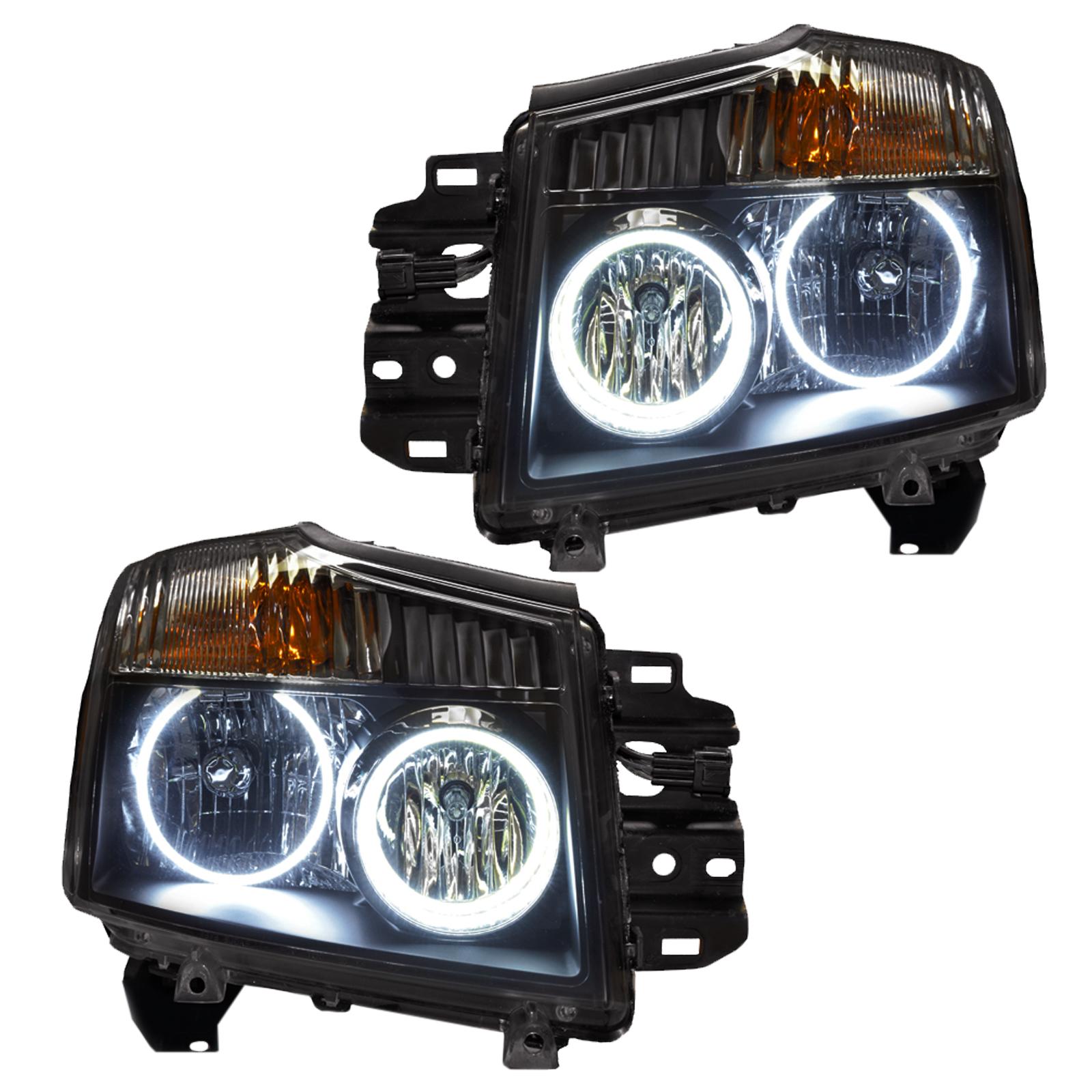 Oracle Lighting Smd Pre-Assembled Headlights, White (2008-2015 Titan) - 7173-001