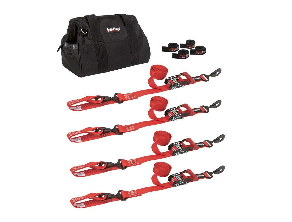 SpeedStrap UTV Tie-Down Kit Red - 71743
