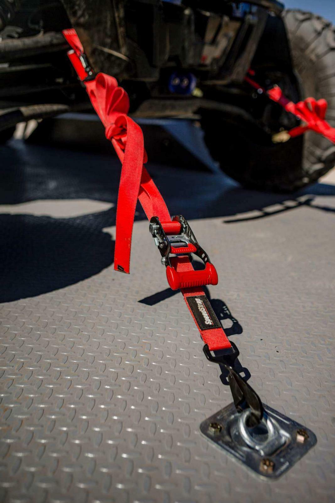 SpeedStrap UTV Tie-Down Kit Red - 71743