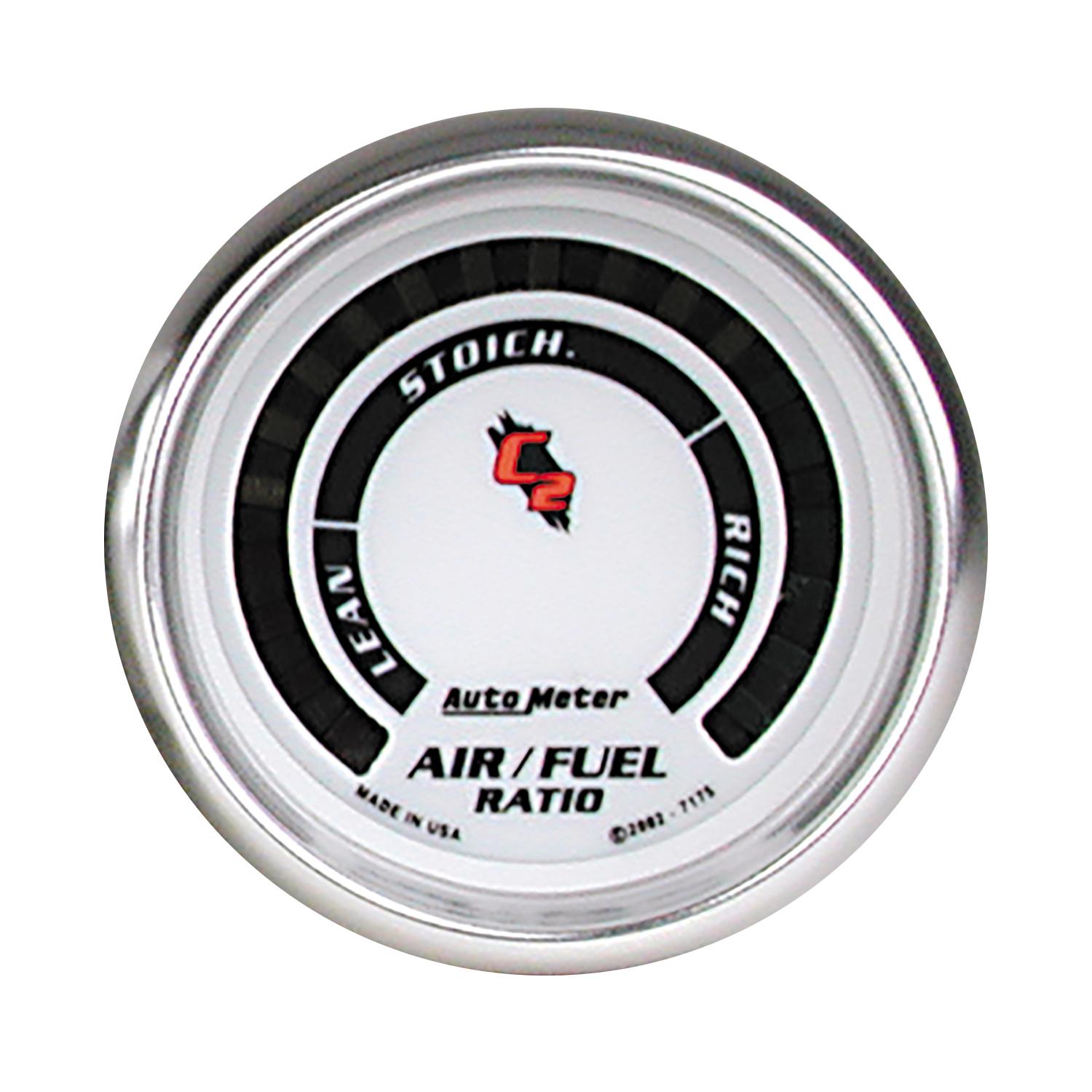 Autometer C2 Series 2-1/16" Electric Air/Fuel Ratio Gauge