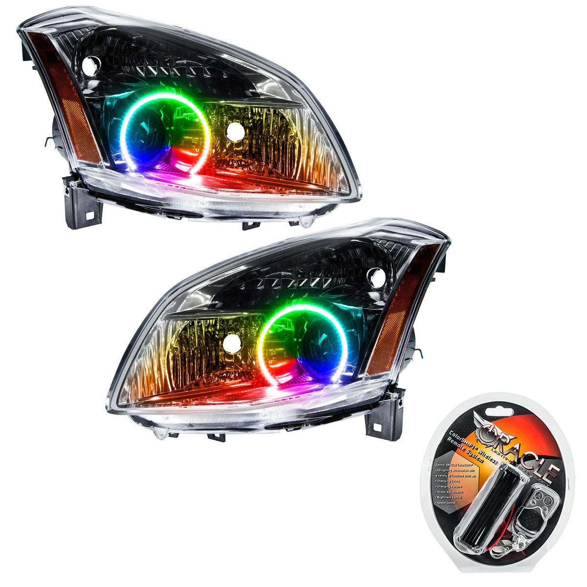 Oracle Lighting Smd Pre-Assembled Headlights, Colorshift (2007-2008 Maxima) - 7176-330