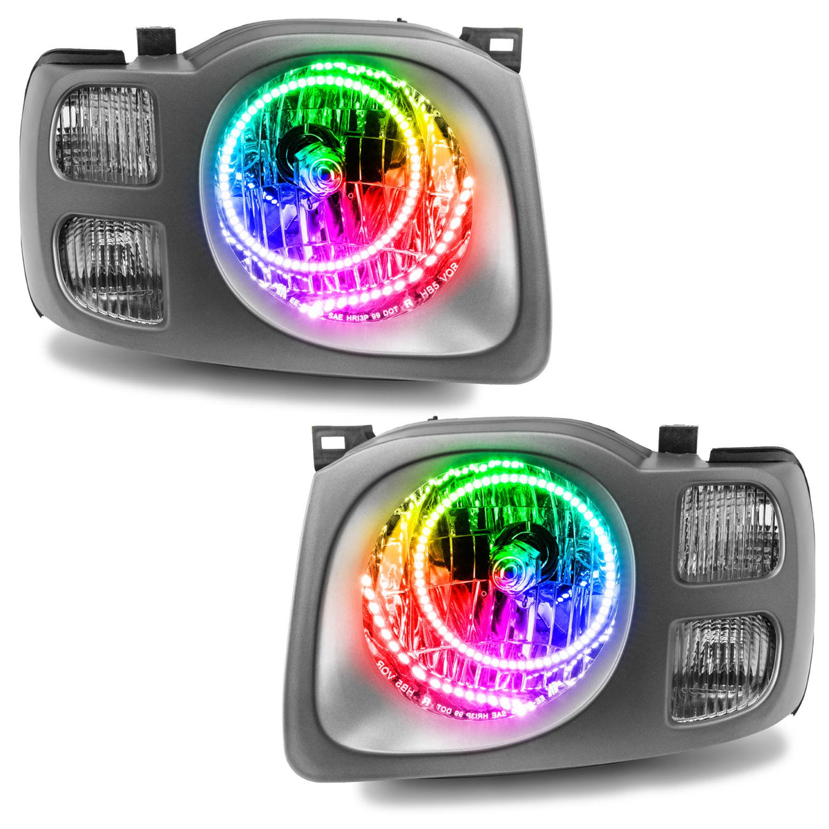 Oracle Lighting Smd Pre-Assembled Headlights, Colorshift 2.0 (2002-2004 Xterra) - 7179-333