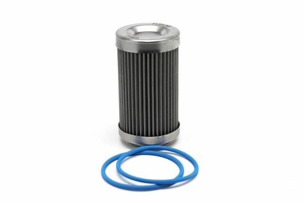 Fuelab 100 Micron Stainless Steel Replacement Element 3 Inch with 2 O Rings and Instructions - 71803